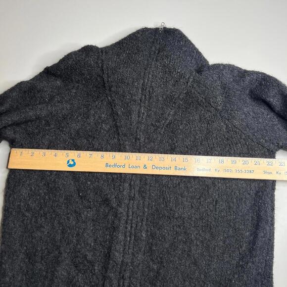 byTiMo Alpaca Wool Blend Long Sweater Dress Gray Size M – Designed in Norway - Picture 3 of 7